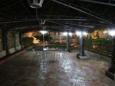 Terraza cubierta Villa Pachita