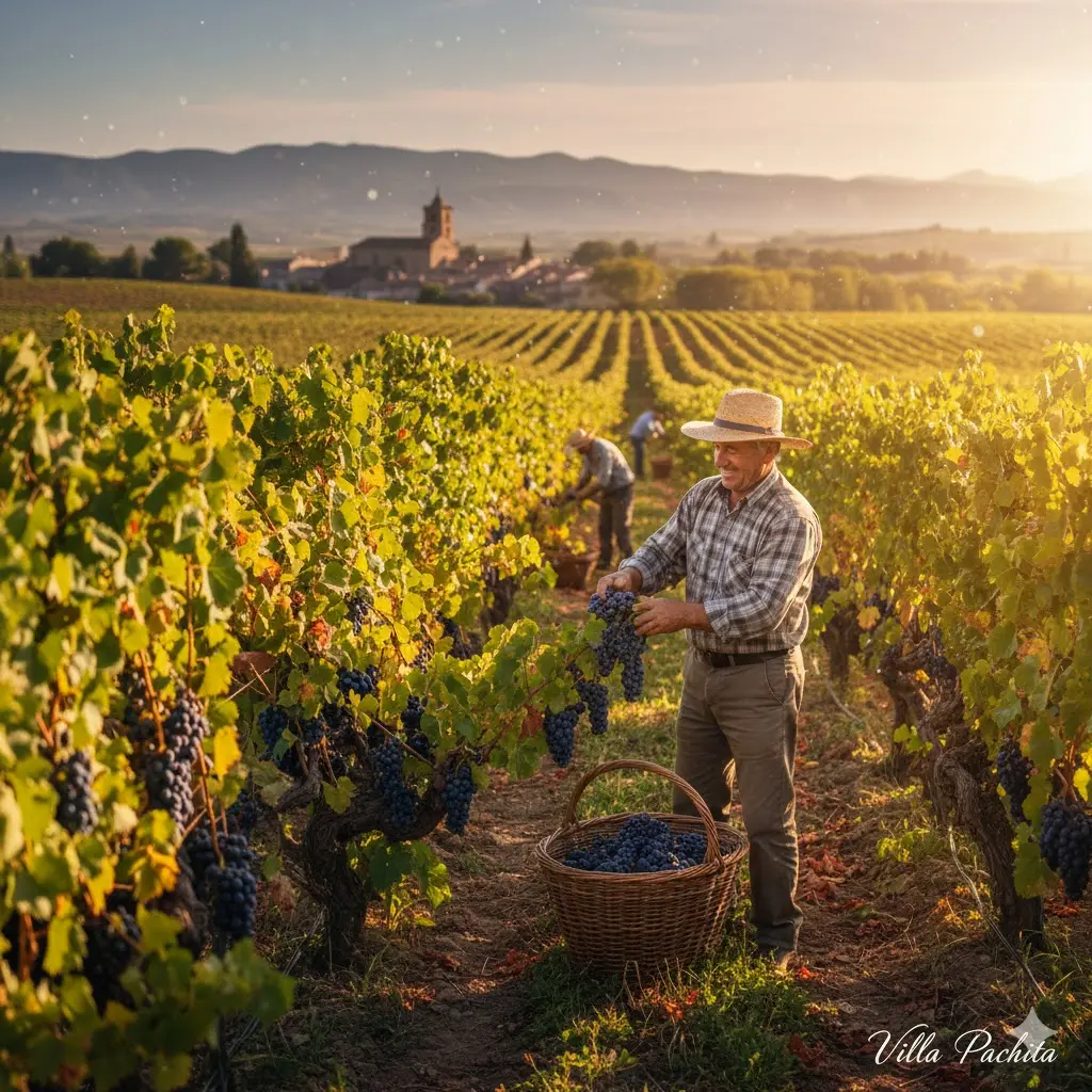 viñas de las bodegas en Calatayud