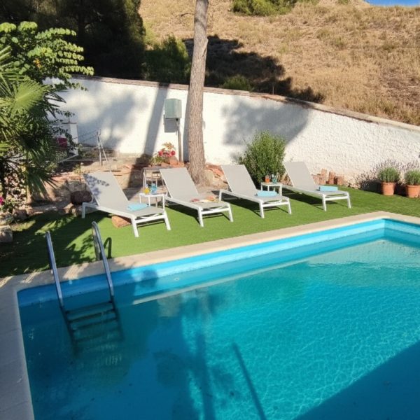 Piscina complejo rural